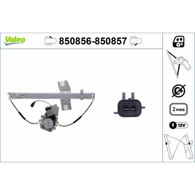 Mechanizmus zdvíhania okna VALEO 850857
