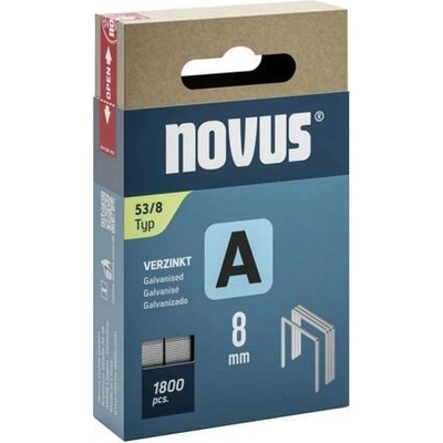 NOVUS sponky A53, 8mm, 1800ks