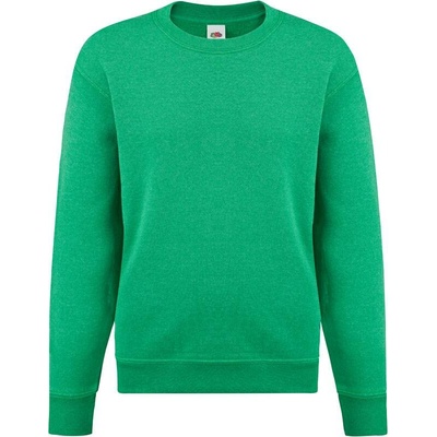 F.O.L. Classic Kids Set-In Sweat zelená Retro Heather