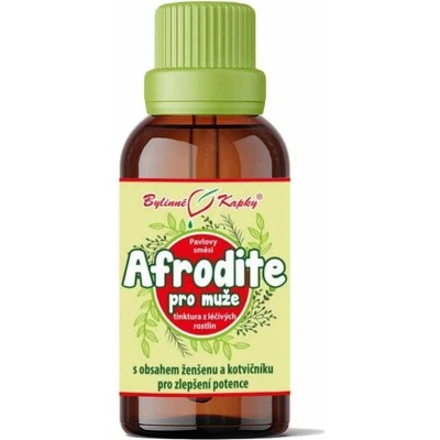 Bylinné kapky Afrodite pre mužov 50 ml