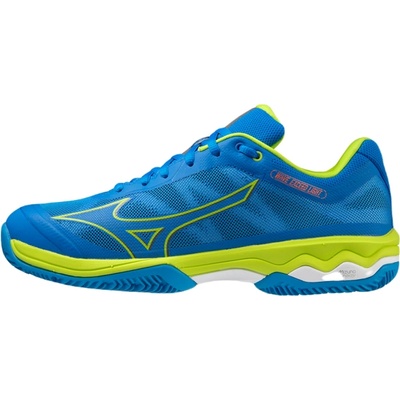 Mizuno Мъжки маратонки за падел Mizuno Wave Exceed Light Padel - peace blue/acid lime/white