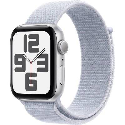 Apple Apple Watch SE (2024) GPS 40mm Apple Watch SE (2024) GPS 40mm stříbrné / provlékací řemínek oblačně modrý Stříbrná
