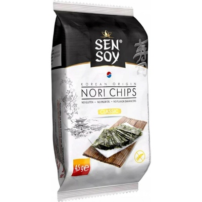 SEN SOY chipsy mořské řasy classic 4, 5 g