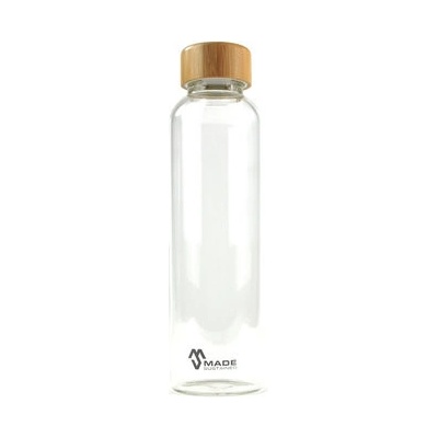 Made Sustained Sklenená fľaša Bamboo MS 550ml