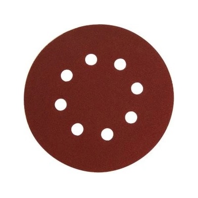 EXTOL PREMIUM 8803563 papiere brúsne výsek, suchý zips, bal. 10ks, 125mm, P80