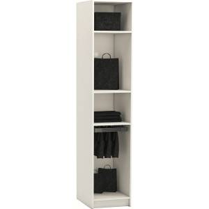 Carmen Еднокрилен гардероб york - крем (3575582) - xmall