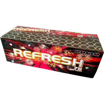 Sestavený ohňostroj REFRESH 75 ran 50 mm