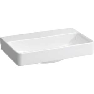 Laufen Pro S - Умивалник Compact, 60x38 см, без отвор за смесител, без преливник, с LCC, бял H8179594001421 (H8179594001421)