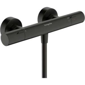 Hansgrohe Ecostat Fine - Термостатична душ-батерия, матиран черен хром 13324340 (13324340)