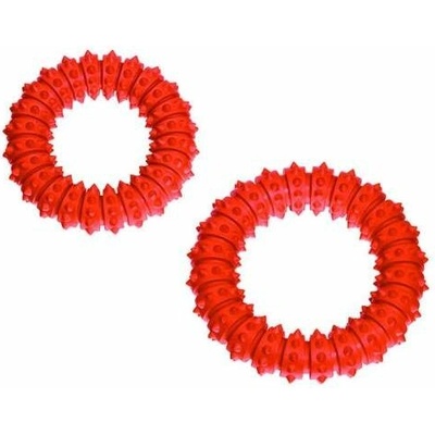 Karlie-Flamingo Hračka pes Kruh plovací Vanilk. guma 15 cm oranž.