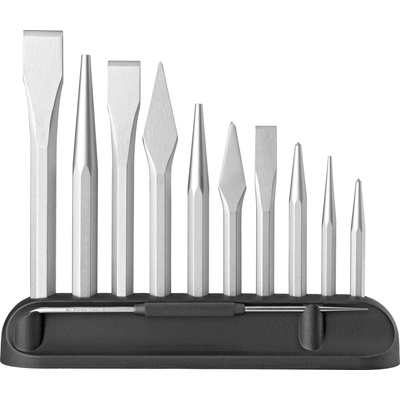 PB Swiss Tools PB 860.H Sekáče a důlčiky 11 ks se stojánkem