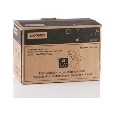 Samolepiace etikety Dymo LW 4XL 102x59 mm veľké expedičné bi DY947420