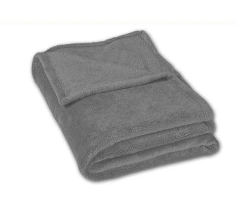 Brotex Detská micro deka sivá