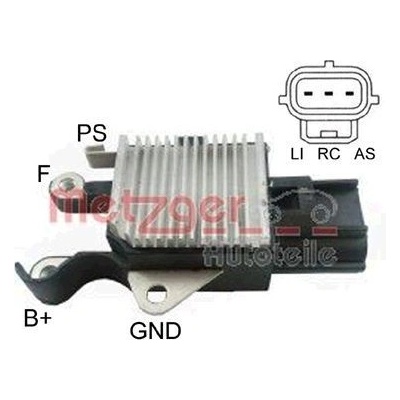 Regulátor generátoru METZGER AUTOTEILE 2390033