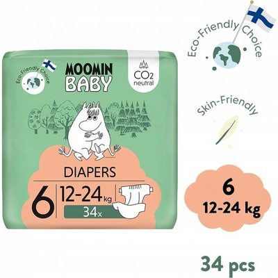 Moomin Baby Mumínkové dítě 6 34 ks