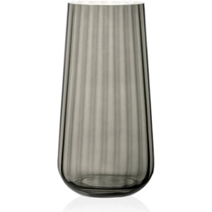 RONA Ваза от оптично стъкло Fade onyx h 25см (5332/ZP_39392/Z)