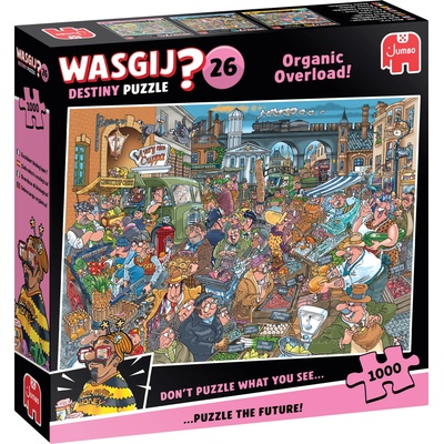 Jumbo - Puzzle Wasgij: Organic Overload - 1 000 piese