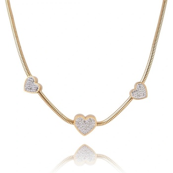 Bijutanki Позлатено Колие от Медицинска Стомана - Романтика