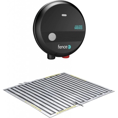 Set elektrická podložka pod auto proti kunám s kombinovaným zdrojem 0,3 J