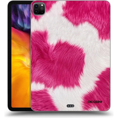 Picasee silikónový čierny obal pre Apple iPad Pro 11" 2022 M2 4.generace Pink Moo