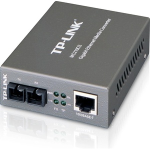 TP-Link Медиен конвертор TP-Link - MC210CS, гигабитов, черен (MC210CS)