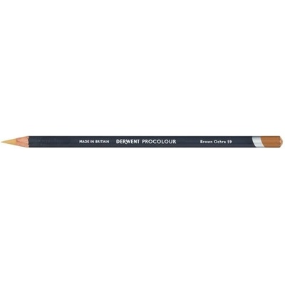 Derwent 10464_BRO2 Procolour umělecké pastelky kusové 1 ks Brown ochre 59