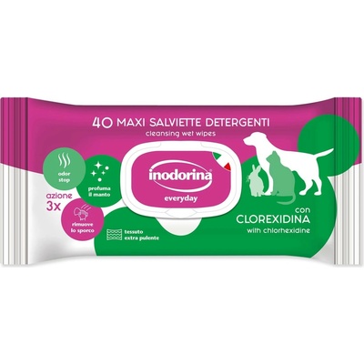 Plaček Pet Products Ubrousky antibakteriální Inodorina 40 ks bal.