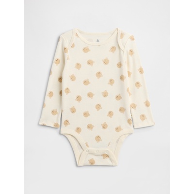 GAP Бебешко боди Unisex GAP GAP | Bezhov | Момчешки | 6-12 месеца