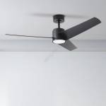 ZEVENTI - LED таванен вентилатор ORVIETO LED/18W/230V Wi-Fi Tuya черен + дистанционно управление (ZV0023)