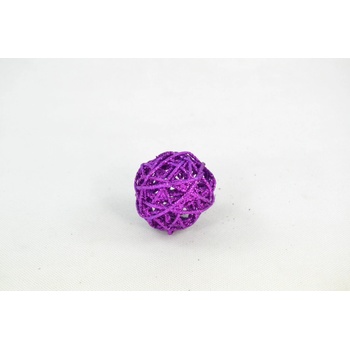 Dekor míčky - fialové (průměr 5 cm)