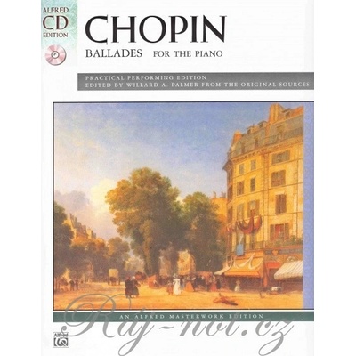 CHOPIN BALLADES for the Piano + CD / klavír