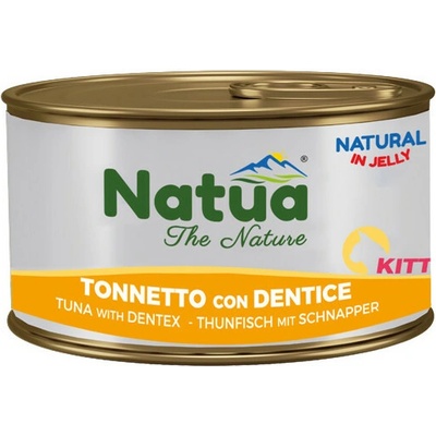 Natua Cat Kitten Filety z tuniaka a zubatica 85 g