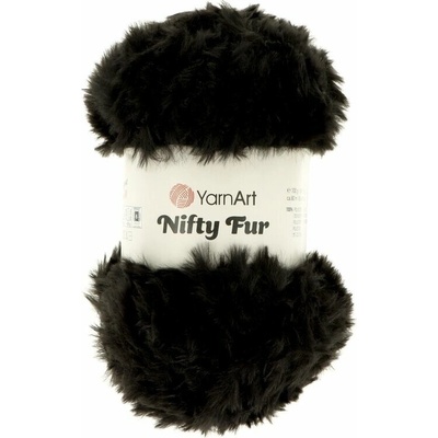 Yarnart Nifty Fur 8402 čierna