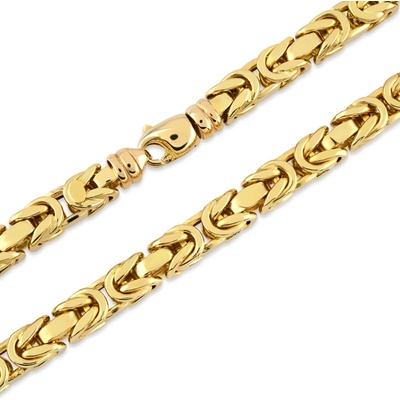 Lillian Vassago Luxusní celozlatý řetízek Královská vazba LLV01-GCH004