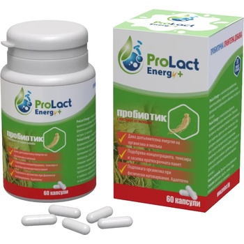 Image 1 of Prolact Пробиотици Prolact ENERGY+ 60 капсули (PL200)
