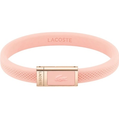 Lacoste Růžový silikonový náramek 2040065
