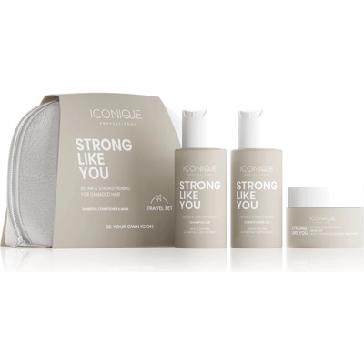 Iconique STRONG LIKE YOU Repair & Strengthening Set комплект за пътуване за увредена коса