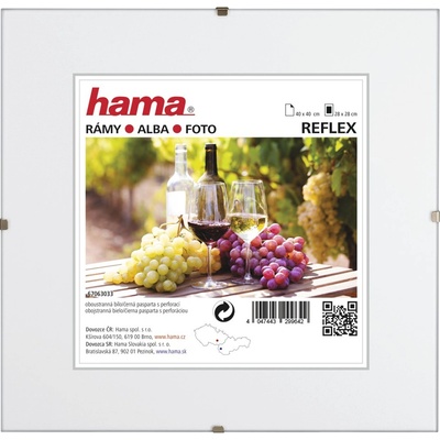 Hama clip-Fix normálne sklo 40x40 cm