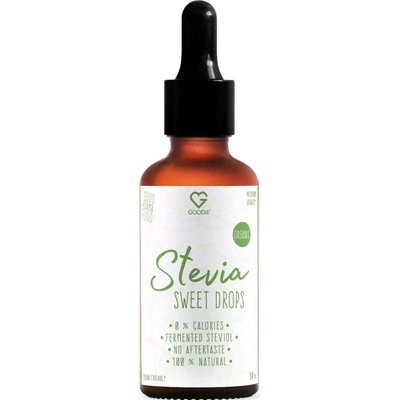 Goodie Stevie fermentovaná kapky BIO - přírodní sladidlo / Organic Stevia sweet drops - 50 ml