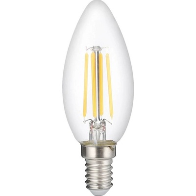 Optonica LED CANDLE C35 E14 6W FILAMENT 6W Studená bílá