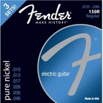 Fender 150R Electric Pure Nickel Ball End 10-46 3 Pack Струни за електрическа китара (0730150310)
