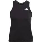 adidas Дамски потник с широка презрамка adidas Women's WE 3-Stripes Tank Tank top - Black / White - размер XS (916-6797-0111)