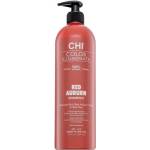 CHI Color Illuminate Red Auburn Shampoo изсветляващ шампоан за съживяване на червените оттенъци 739 ml