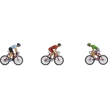 Noch H0 Pretekársky cyklista ručne maľované stojaci