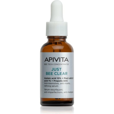 APIVITA Just Bee Clear Serum серум за мазна и проблемна кожа 30ml