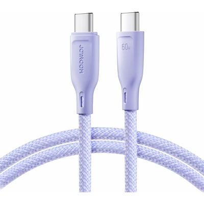 Joyroom JOY110251 USB-C / USB-C 60W 1m Fialový