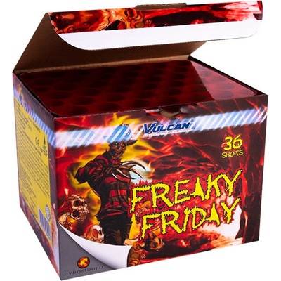 Kompaktní ohňostroj FREAKY FRIDAY 36 ran 20 mm