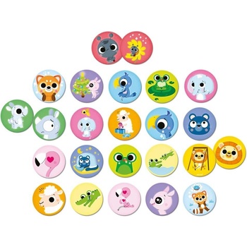 Janod Pexeso pre detia Memo Emócie a priraďovanie 24 ks