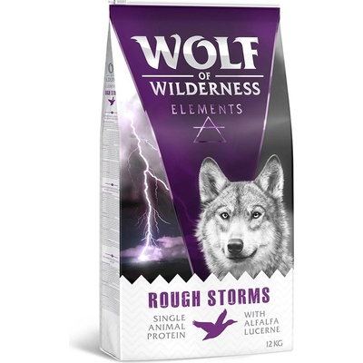 Wolf of Wilderness Rough Storms kačacie 2 x 12 kg