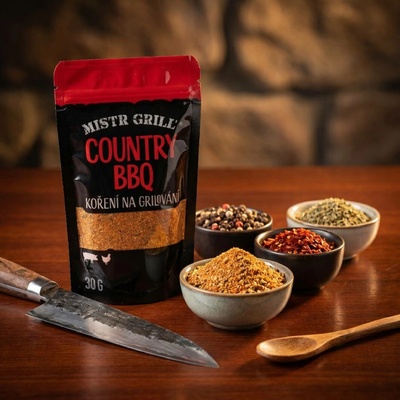 Mistr grilu Grilovací koření Country BBQ 150 g – Zbozi.Blesk.cz